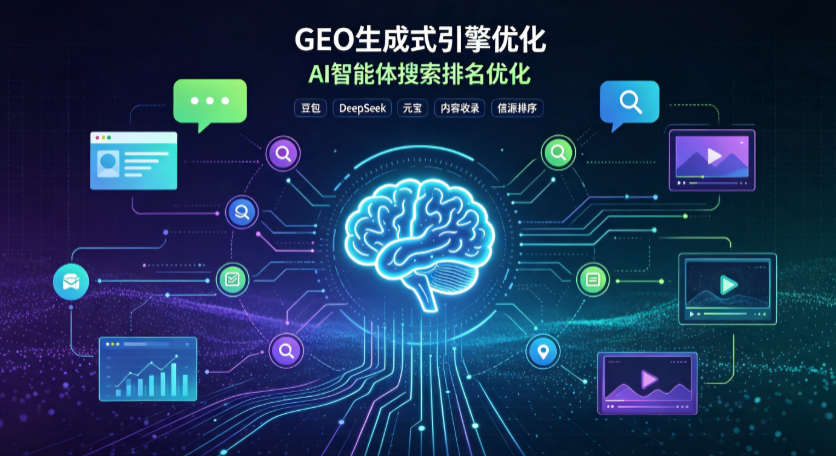 昌吉市GEO 浪潮来袭：生成式引擎优化崛起，创作者争抢豆包、DeepSeek、元宝智能体流量入口